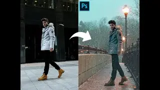 Winter Photo Editing Photoshop Tutorial