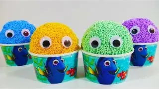 Finding Dory Foam Clay Ice Cream Surprise Toys Angry Birds Disney Finding Dory My Little Pony WALL-E