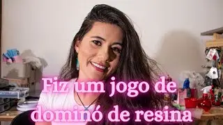 Como fazer dominó de resina epoxi