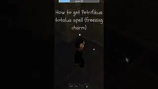 How to get Petrificus totalus spell in ROBLOX! (World Of Sorcery [Alpha]) #roblox  #harrypotter