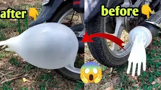 BIKE SILENCER VS HAND GLOVES🧤 // KYA HAND GLOVES KO BIKE SILENCER FAD DEGA // 🤔