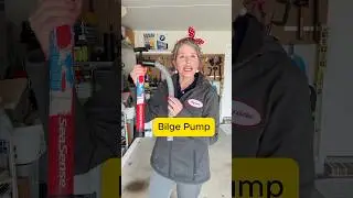 HOW TO USE A BILGE PUMP // A Boat Pump That Has Many Household Uses!
