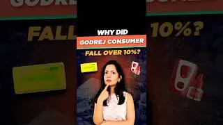 Godrej Consumer fell by over 10%: here's why #shorts