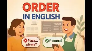 English at the Restaurant 🍽️ | Real Conversations & Useful Phrases for ESL Learners #english #esl