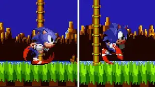 Sonic 1 Becomes Uncanny - Sonic Pre-Blast - Sonic ROM Hack