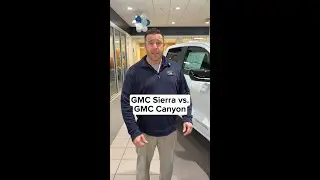 Would you pick the GMC Sierra or the GMC Canyon? #gmcsierra