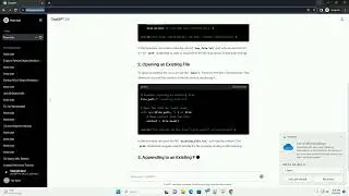 python create or open file