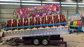 Portable Kids Crazy Wave Rides