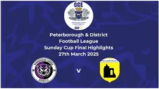 Sunday Cup Final - Stanground Cardea Sports Sunday Firsts v Crowland Town Sunday