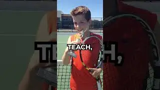 YOUNGEST tennis coach in History! The start of the journey...