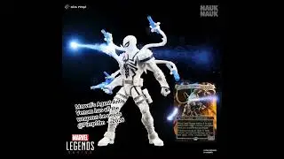 Marvel&rsquo;s Agent Anti Venom has all the weapons he needs .Video made with NaukNauk Figures AI App.