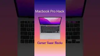 Macbook Pro Hack - Fix Cursor Issue #macbook #fix #shorts #share