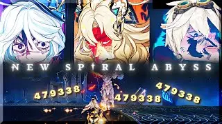 Xilonen and Navia in the New Spiral Abyss be like