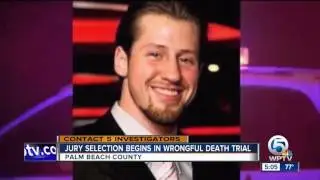 Jury selection begins in wrongful death trial