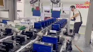YouthPOWER Best Powerwall Alternatives Factory's new fully automated production line