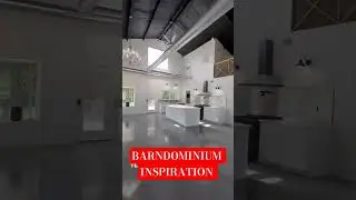 BARNDOMINIUM LIVING ( TINY HOME ) BARNDOMINIUM INSPIRATION #barndominium #homedesign #tinyhouse