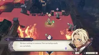 Fire Emblem Three Houses (Crimson Flower): Shamir vs Catherine Battle Conversation