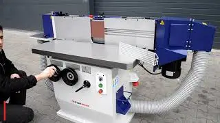 Szlifierka krawędziowa oscylacyjna z trzewikiem do forniru BS 8x120 CORMAK | Oscillatory Grinder