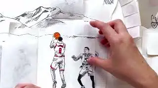 Bulls Paper animation