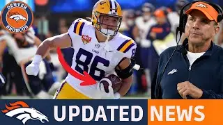 BRONCOS NEWS:  (  MASON TAYLOR ) RB  ON THE DENVER BRONCOS? /SEAN PAYTON / GEORGE PATON / BO NIX🔥