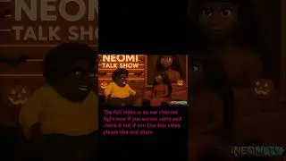 Neomi talk show season one the Halloween special with Taylor #neomitv #anime #talkshow