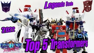 Top 5 Legends Scale Transformers of 2022 and a couple bad ones. Deluxe Baldwin Reviews