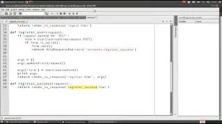 Python Django Tutorials  |  User Registration Basics