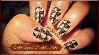 Easter Nail Art | Chocolate Nails