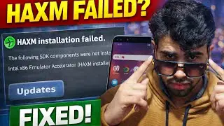 Fix HAXM Installation Failed in Android Studio | Emulator Not Starting Solution