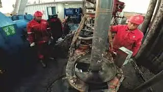 How to Operate a Horizontal Drilling Machine?Full Demonstration#oil  #equipment #drillingrig #casing