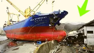 Biggest Ships Crashed On Coast After Massive Storm [ EXPENSIVE SHIPS ]