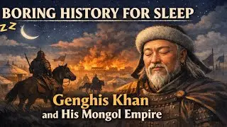 Boring History for Sleep || Genghis Khan and His Mongol Empire