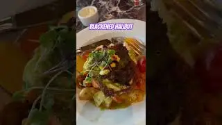 Blackened halibut fish from Bistro Boudin | #shorts  #short