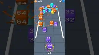 Android gameplay walkthrough! 2048 Hole : Drop The Cube + Block Hole Number_ Games