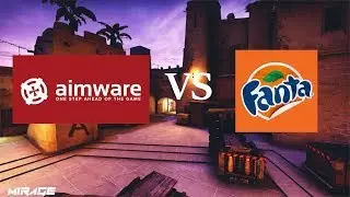 Aimware + Pastes VS. Fanta + other cheats | CSGO MM Aimware HVH