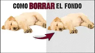 💻🖼️Como quitar fondo a una imagen con photoshop CS6| FÁCIL Y RÁPIDO