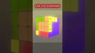 3x3 Rubiks cube on beat mind blowing #shorts #rubikscube
