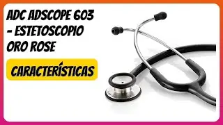 RESE&Ntilde;A (2026) : ADC Adscope 603 - Estetoscopio Oro Rose. DETALLES
