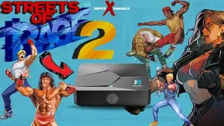 STREETS OF RAGE 2 GAMEPLAY FOR THE SUPER CONSOLE X2 😮