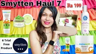 Smytten Free Products Skincare Haul 7 *Super deal* #smytten #mamaearth #justherbs #themomsco