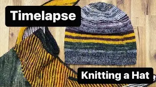 Timelapse - Knitting a Hat