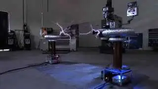 Final Countdown on Musical Tesla Coils (Bobinas de Tesla)