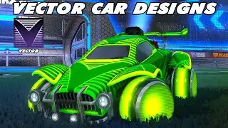Vector Car Designs - Rocket League