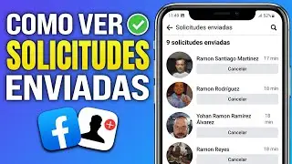 C&oacute;mo VER las SOLICITUDES de AMISTAD ENVIADAS en FACEBOOK (2026) Cancelar Solicitudes Enviadas