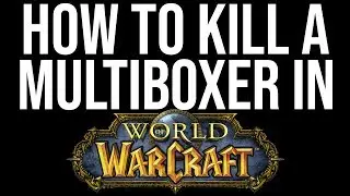 How to KILL a Multiboxer in World of Warcraft