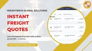 Instant Freight Quotes in Minutes | Freight Forwarding | Freightways Global