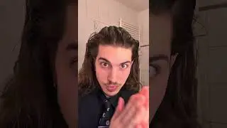 Slick Back 💀 #viral #viraltrend #shorts #longhairmen #raff #hairstyle #fypシ #ytshorts