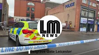 Nine arrests after three men stabbed in Leicester city centre fight