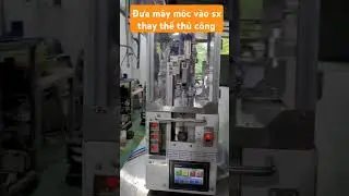 ch&uacute;ng t&ocirc;i tbtech.com.vn tự động h&oacute;a đưa m&aacute;y m&oacute;c v&agrave;o sx thay thế thủ c&ocirc;ng #maymoc #tbtech #sanxuat
