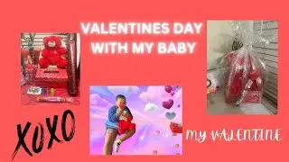VALENTINES DAY WITH MY BABY AS A SINGLE MOM *2024* #valentinesday #singlemom